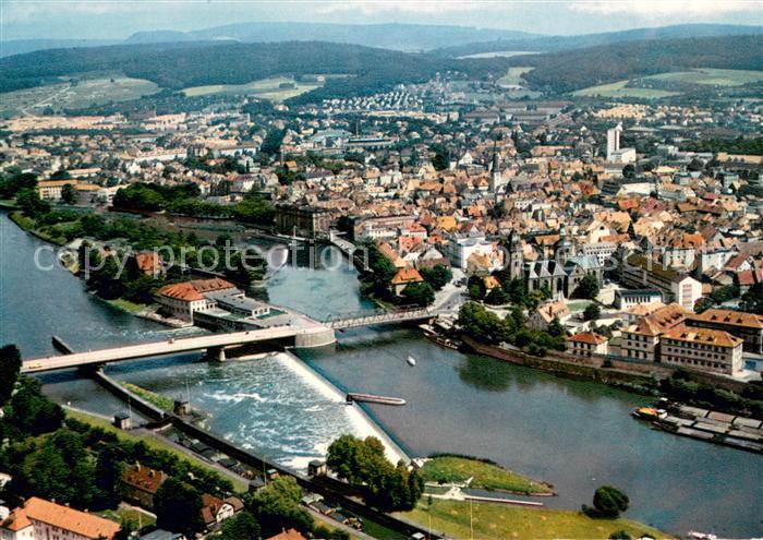 Hameln Weser Fliegeraufnahme