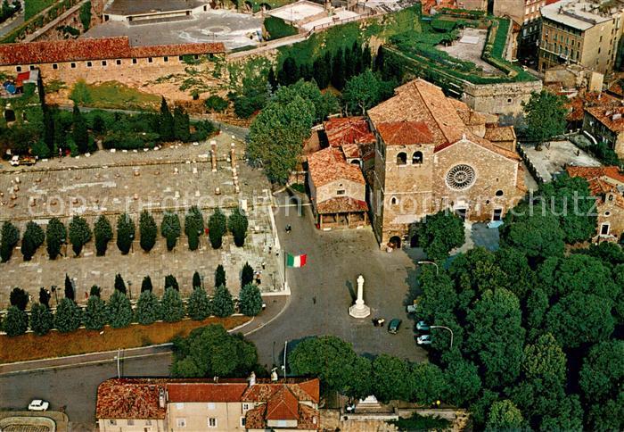 Trieste Colle di San Giusto Veduta aerea