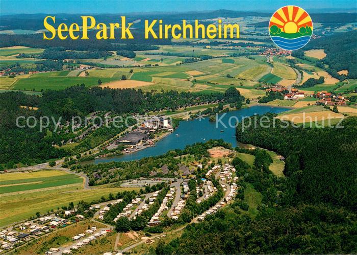 Kirchheim Hessen SeePark Kirchheim Fliegeraufnahme
