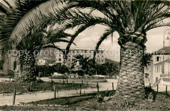 ALAssIO Savona Liguria IT Giardini del Municipio Fontana