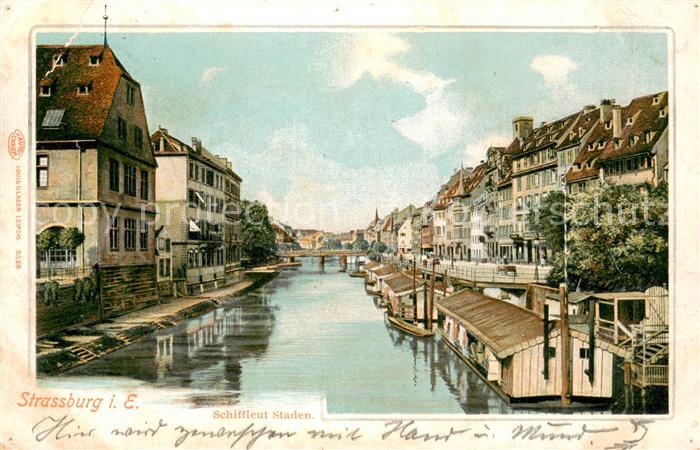 Strassburg Elsass Schiffleutstaden