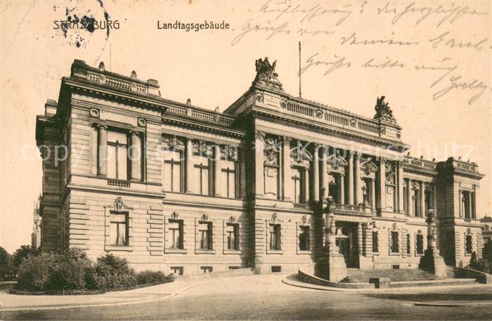 Strassburg Elsass Landtagsgebäude