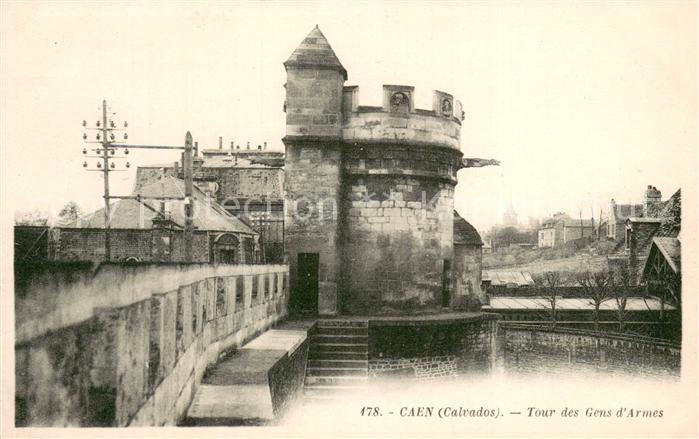 Caen Tour des Gens d Armes
