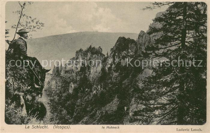 La Schlucht Landschaft Vogesen le Hohneck