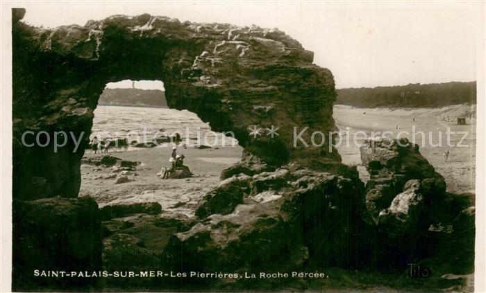 Saint-Palais-sur-Mer Les Pierrières Roche Percée