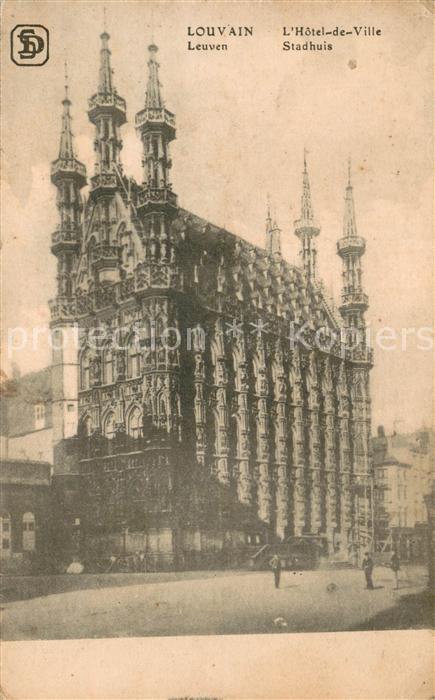 Louvain Flandre Hôtel de Ville Stadhuis
