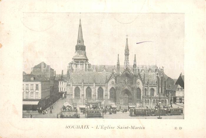 Roubaix 59 Eglise Saint Martin