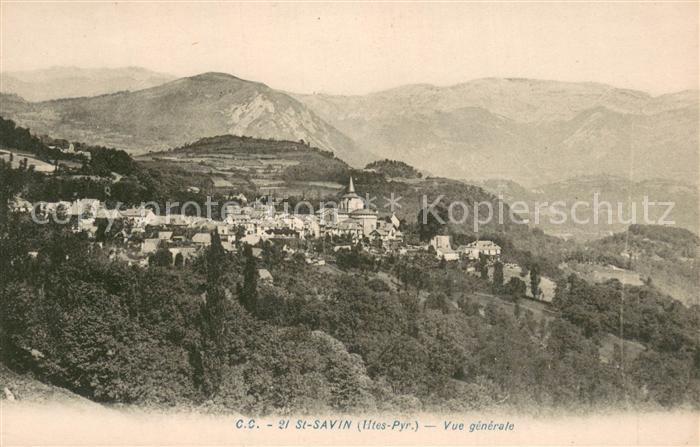 Saint-Savin Hautes-Pyrenees Vue Generale