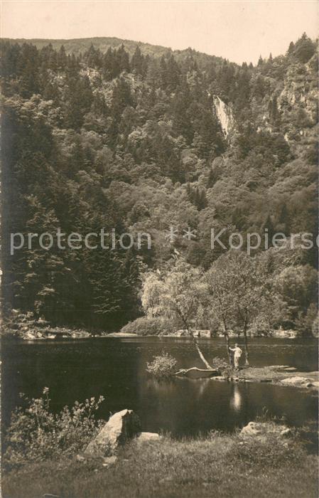 Metzeral Haut Rhin Au Lac de Fischboedle le Vosges
