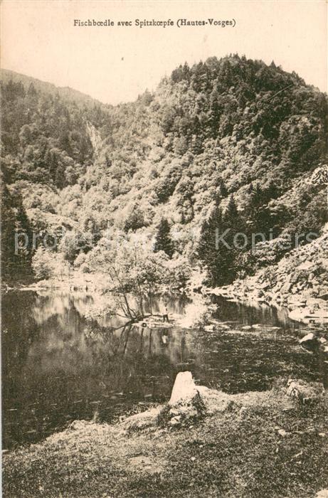 Metzeral Haut Rhin Lac de Fischboedle avec Spitzkoepfe Hautes Vosges