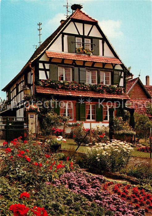 Bischwiller Maison d Alsace Jardin Collection Folklore d Alsace