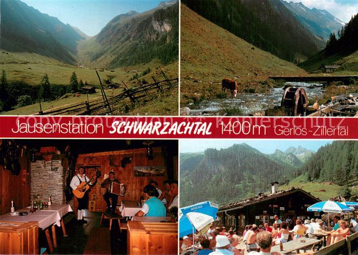 Gerlos Jausenstation Schwarzachtal im Zillertal Bergbach