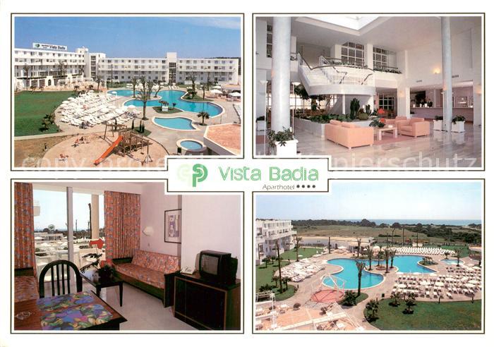 Sa Coma Aparthotel Vista Badia Empfangshalle Fremdenzimmer Swimming Pool