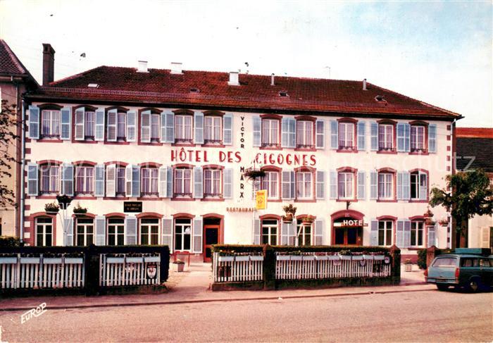 Abreschviller Moselle Hôtel des Cigognes