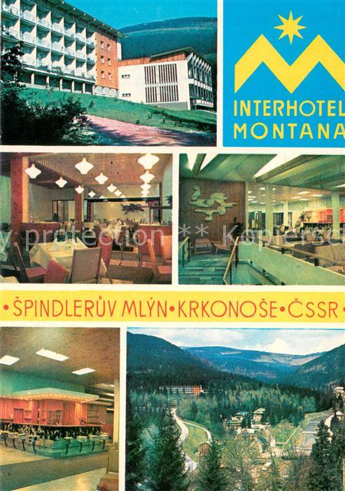 Spindleruv Mlyn Spindlermuehle Interhotel Montana Restaurant Panorama Riesengebi