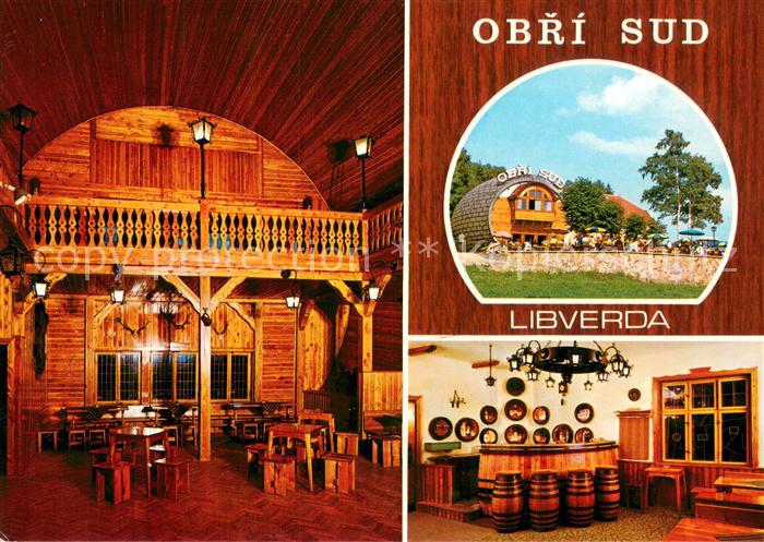 Lazne Libverda Bad Liebwerda Restaurace Obri sud Riesenfass