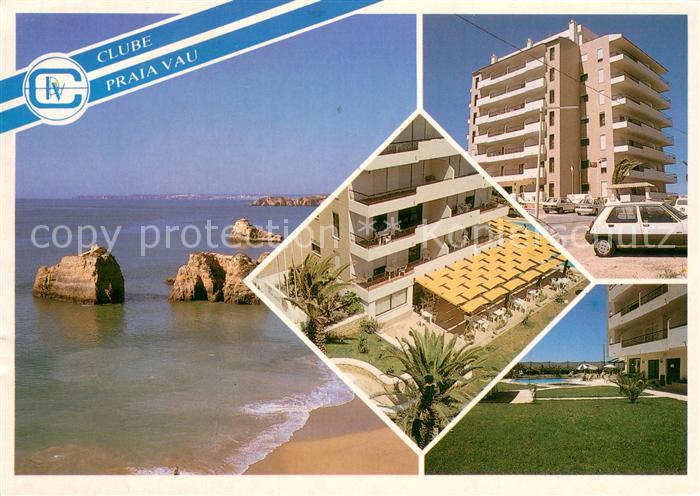 Portimao Club Praia Vau Ferienhotel Strand Kuestenpanorama