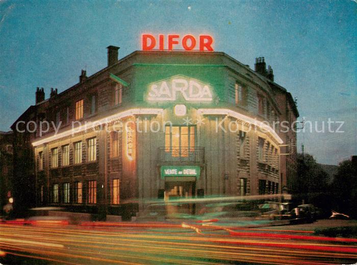 Besancon Doubs Difor Magasin vue nocturne