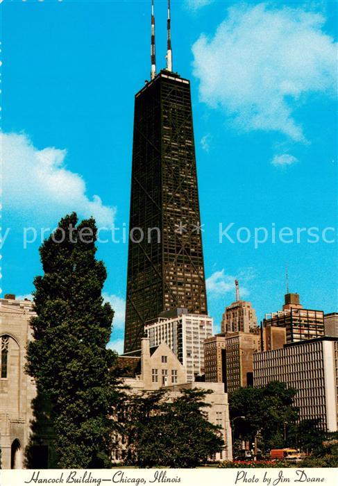 Chicago Illinois Hancock Building Skyscraper