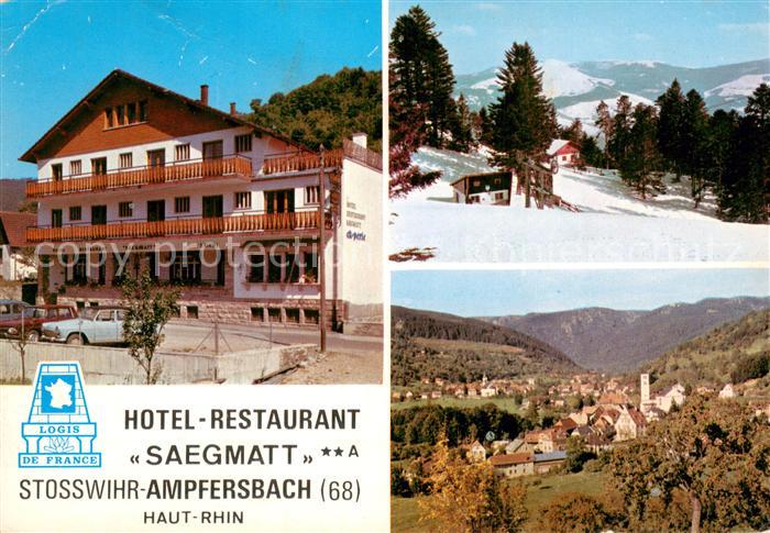 Ampfersbach 68 Hotel Restaurant Saegmatt Panorama