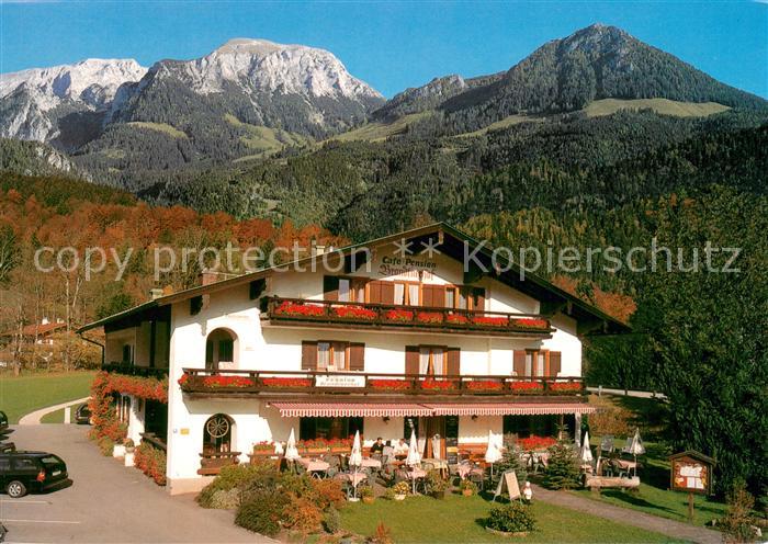 Schoenau Koenigssee Cafe Pension Der Brandtnerhof Alpen