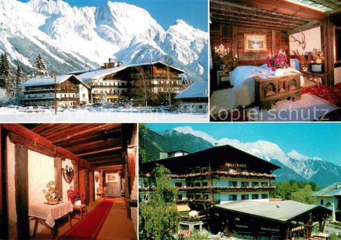 Obsteig Tirol Tyrol Hotel Fremdenzimmer Winterlandschaft Alpen