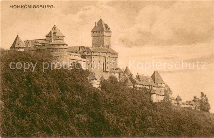 Hohkoenigsburg Haut-Koenigsbourg Burg