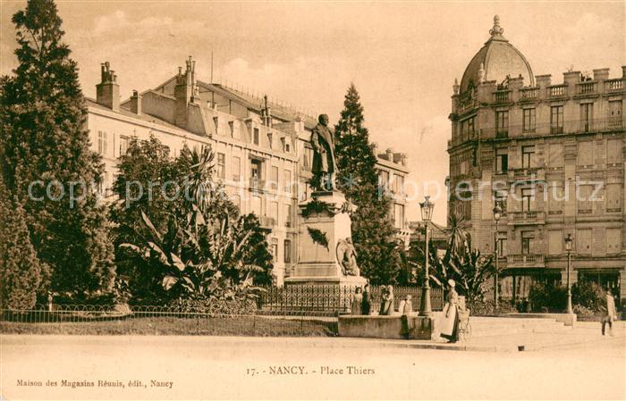 Nancy 54 Place Thiers Monument Statue