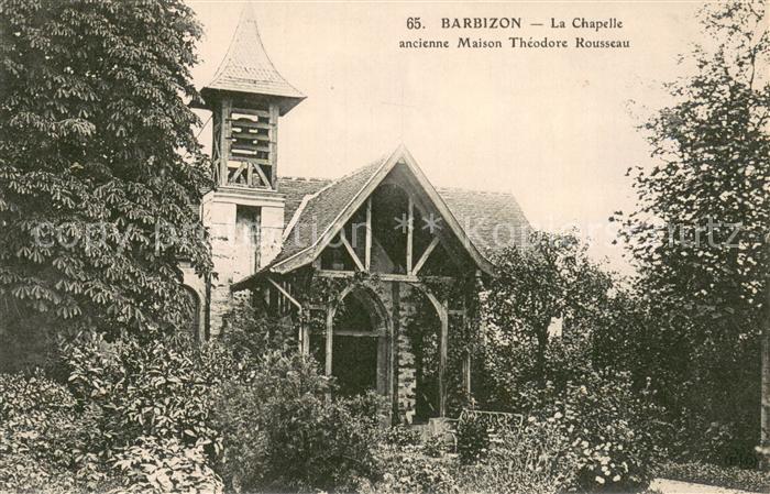 Barbizon Chapelle Ancienne Maison Théodore Rousseau