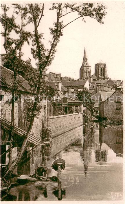 Guingamp 22 Le Trieux et la Basilique Notre Dame de Bon Secours