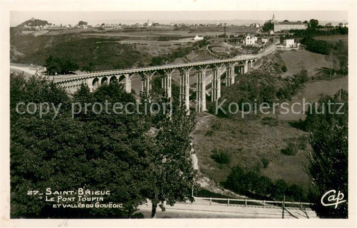 Saint-Brieuc Cotes-d Armor Pont Toupin et Vallee du Gouedic