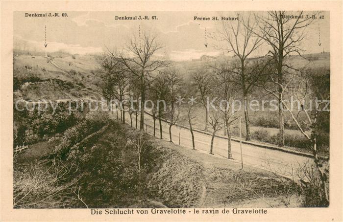 Gravelotte Moselle 57 Schlucht von Gravelotte Denkmal
