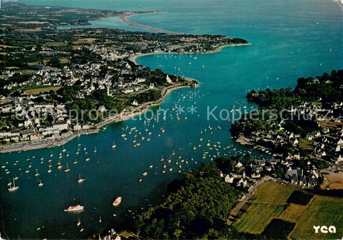 Benodet La Pointe Saint Gilles et la Pointe de Mousterlin vue aérienne