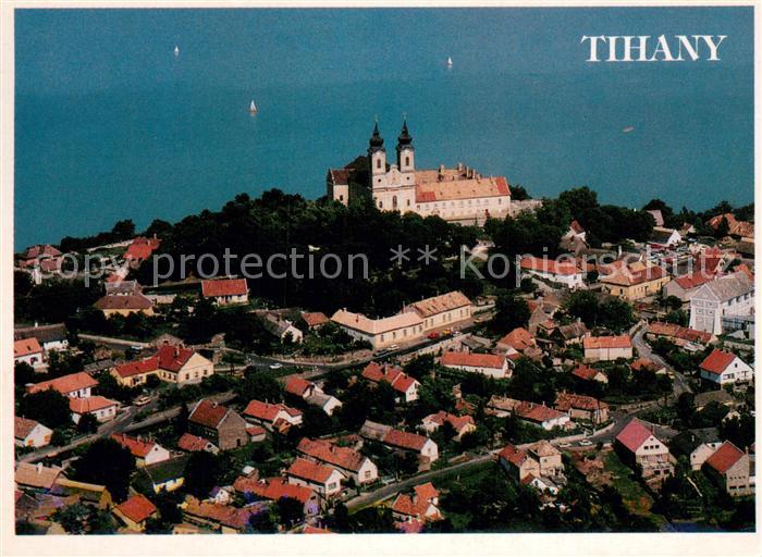 Tihany Stadtbild mit Kirche Plattensee