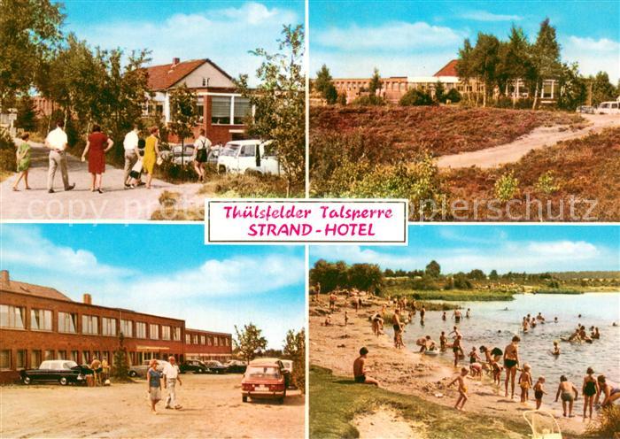 Thuelsfelder Talsperre Strandhotel Badestrand