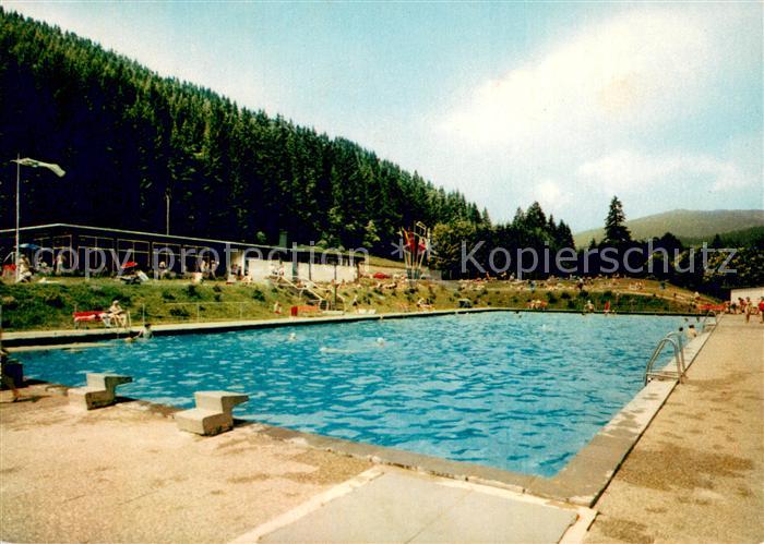 St Blasien Waldschwimmbad Kurort im Schwarzwald