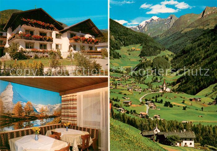 St Jakob Ahrntal Gaestehaus Pension Haus Hofer Panorama Ahrntal Alpen