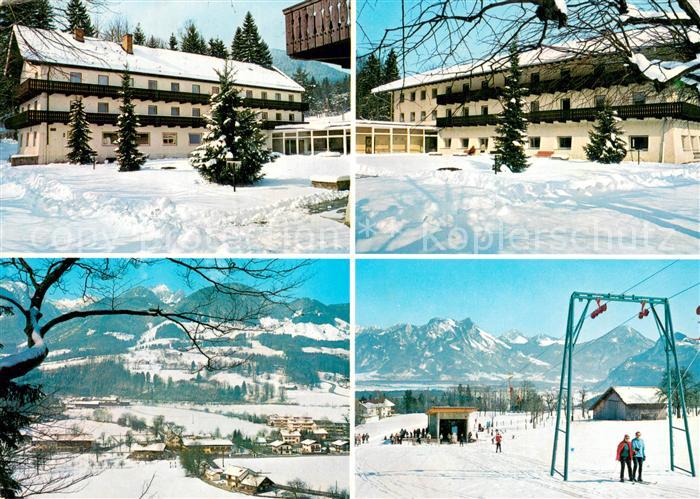 Brannenburg Erholungsheim der DPG Haus Brannenburg Wintersportplatz St. Margaret