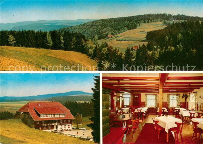St Maergen Gasthaus zum Kreuz Restaurant Landschaftspanorama Schwarzwald