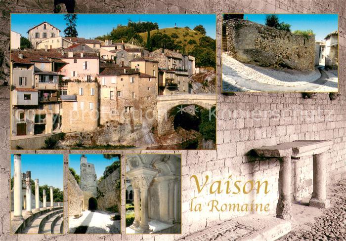 Vaison-la-Romaine Vaucluse Pont Gallo Romain Amphithéâtre Cloître Cathedrale Not