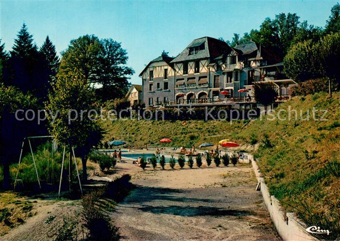 Saint-Pardoux-la-Croisille Hôtel Beau Site Piscine