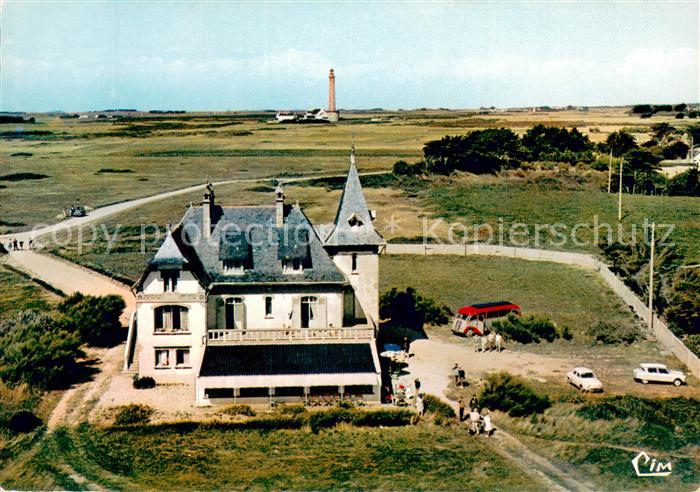 Goulphar Belle-Ile-en-Mer Hôtel du Grand Large vue aérienne