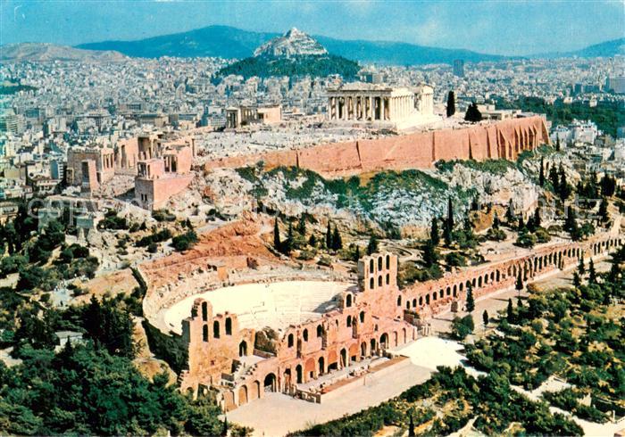 Athen Griechenland Odeon des Hercodes Atticus Amphitheater