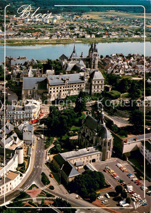 Blois 41 Poste Eglise Saint Vincent de Paul Chateau Eglise Saint Nicolas et la L