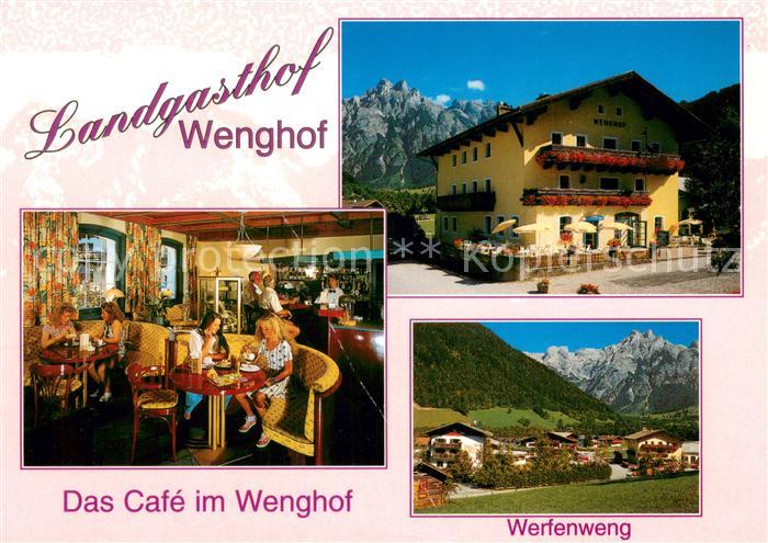 Werfenweng Landgasthof Wenghof Panorama Alpen