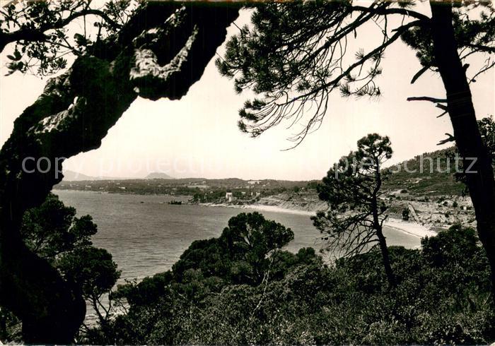 Agay Var La plage et la plage du débarquement