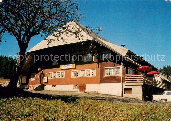 Mutterslehen Gasthaus Hirschen im Schwarzwald