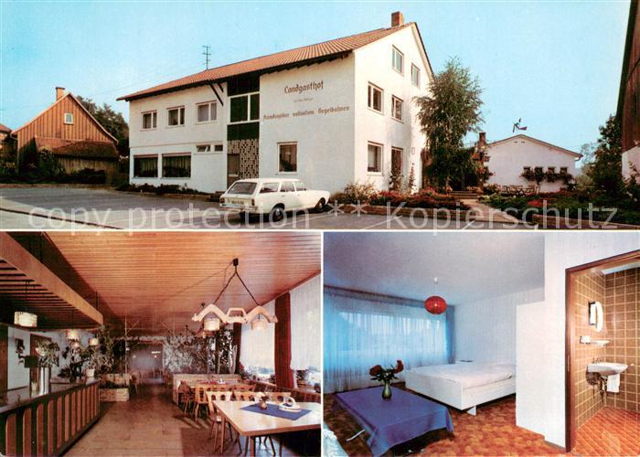 Marktlustenau Landgasthof Hirsch Gaststube Fremdenzimmer
