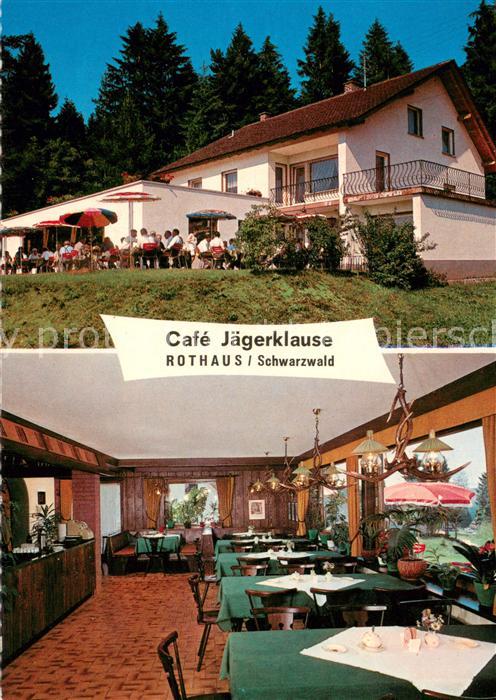 Rothaus Grafenhausen Cafe Jaegerklause Gaststube
