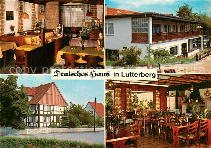 Lutterberg Landgasthof Hotel Deutsches Haus Gastraum
